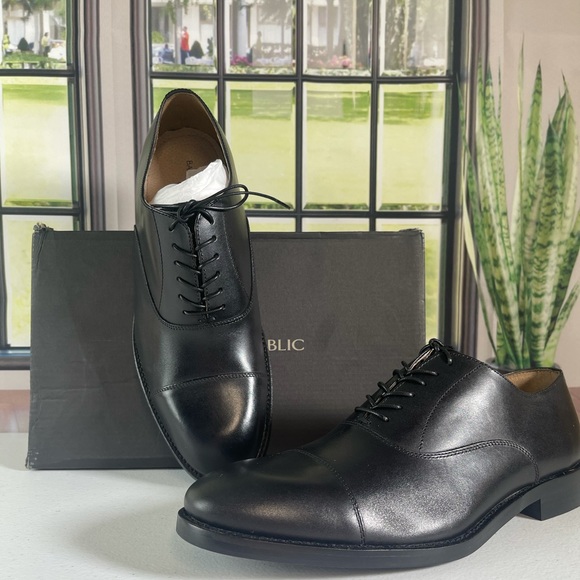 Kevin Italian Leather Captoe Oxford 